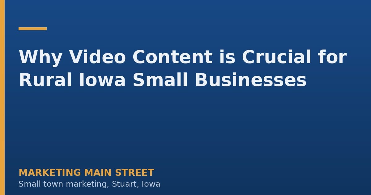 small business video content